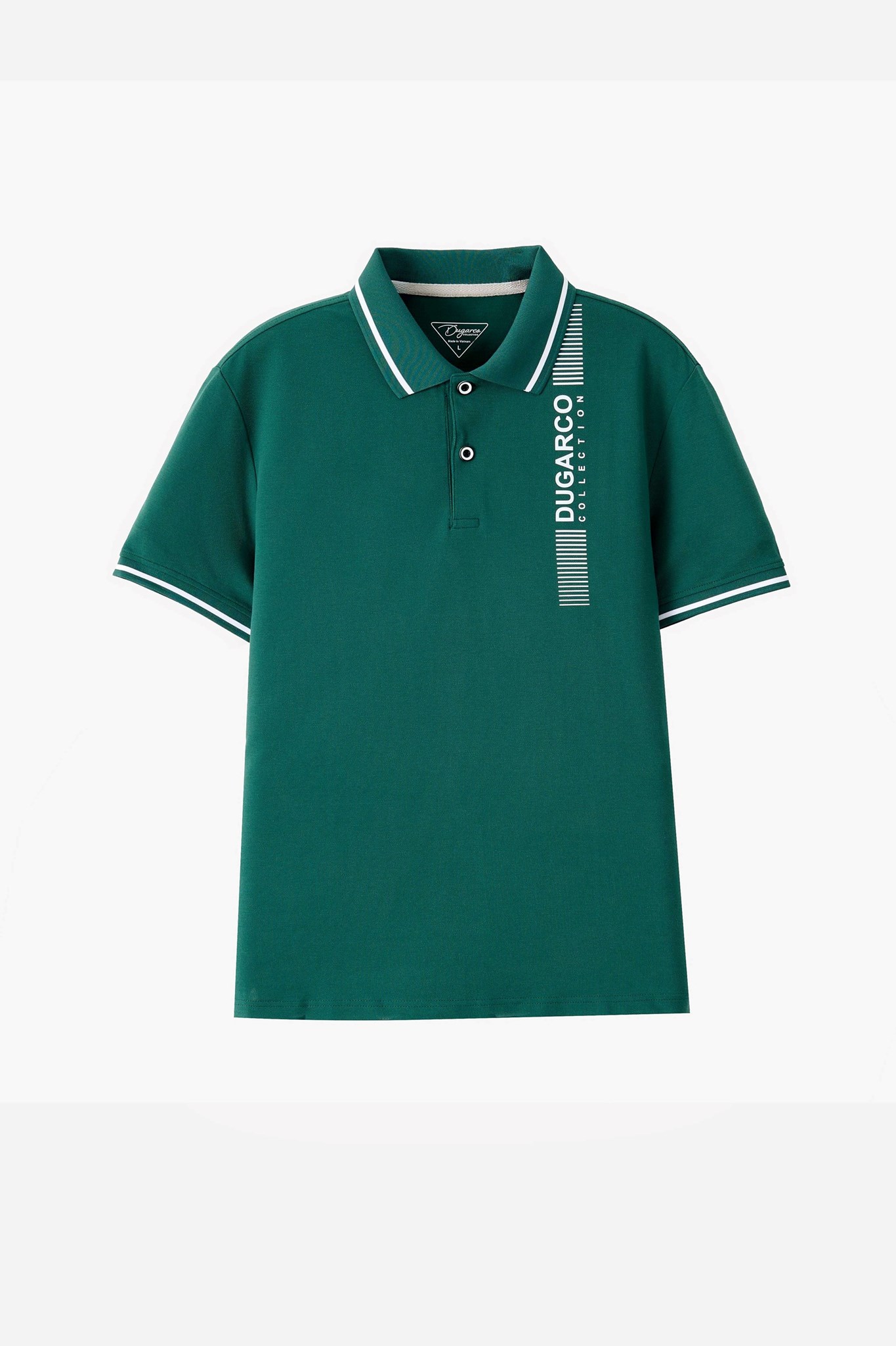 Ảnh của Áo Polo nam tay ngắn basic logo Dugarco - 228PLS22103